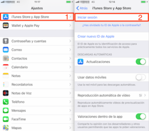 No puedo descargar apps en iPhone
