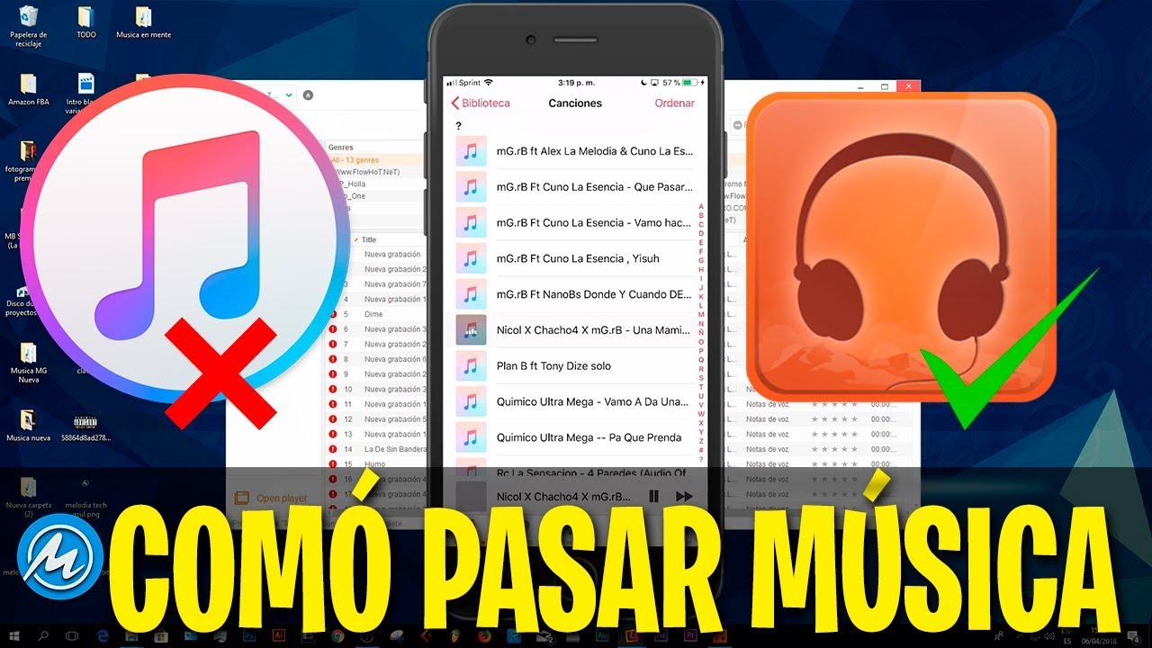 Pasar musica a iPod sin iTunes