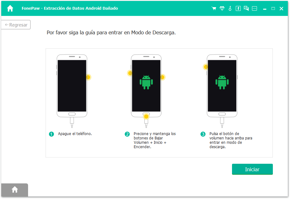 Recuperar datos movil pantalla negra sin depuracion usb